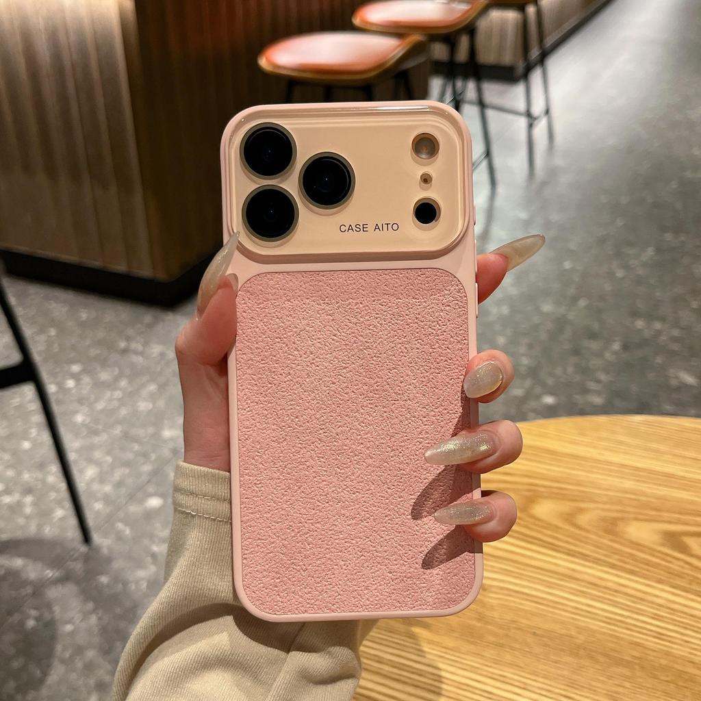 Retro High-Grade Leather Phone Case: Instantly Adapts from iPhone 17 to Fit iPhone 16 Pro Max for Autumn/Winter