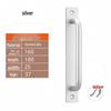 Surface-Mounted No-Drill Handle for Doors, Windows, and Cabinets