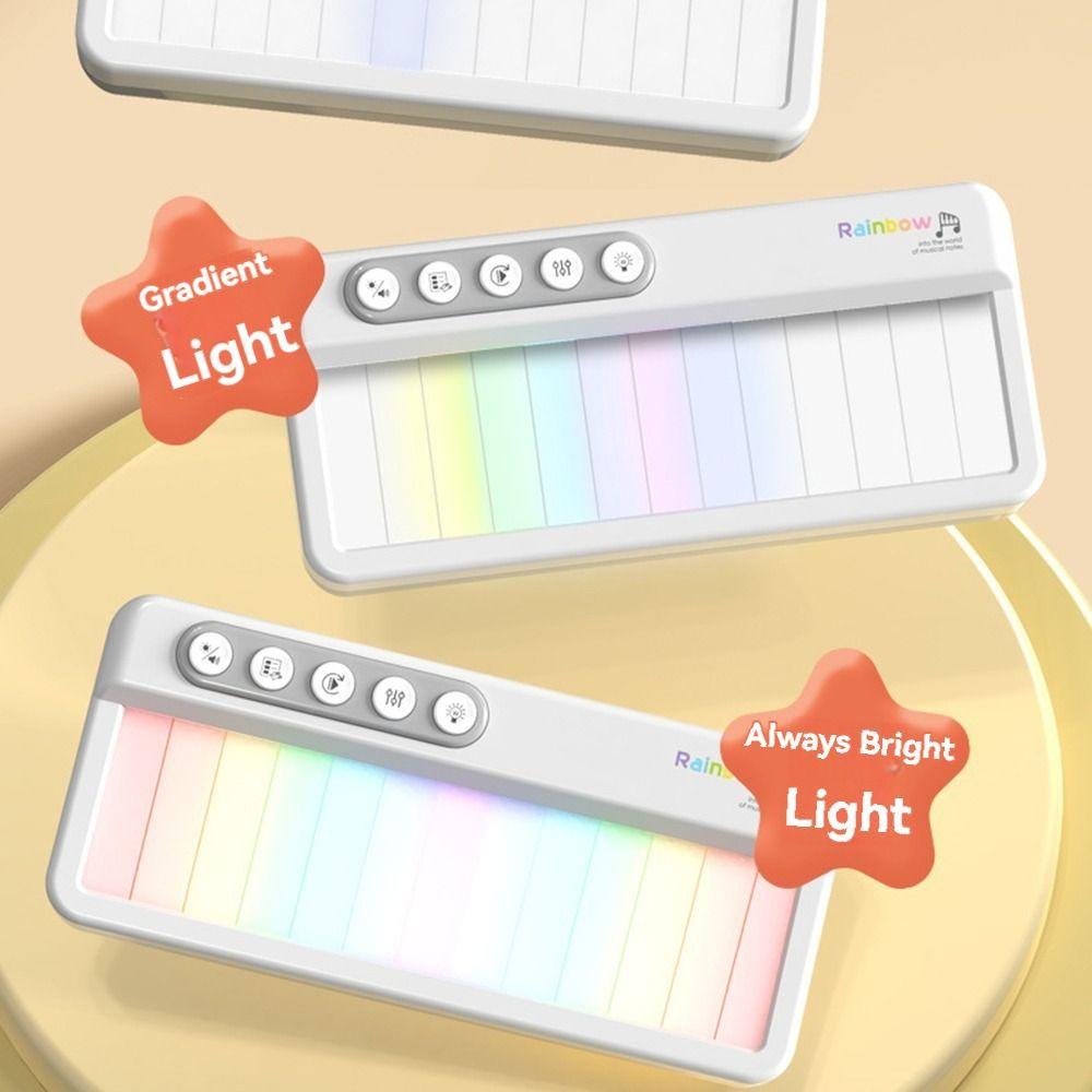 Colorful Kids Electronic Piano Toy Light Piano Keyboard Toy Kids Music Piano  Preschool