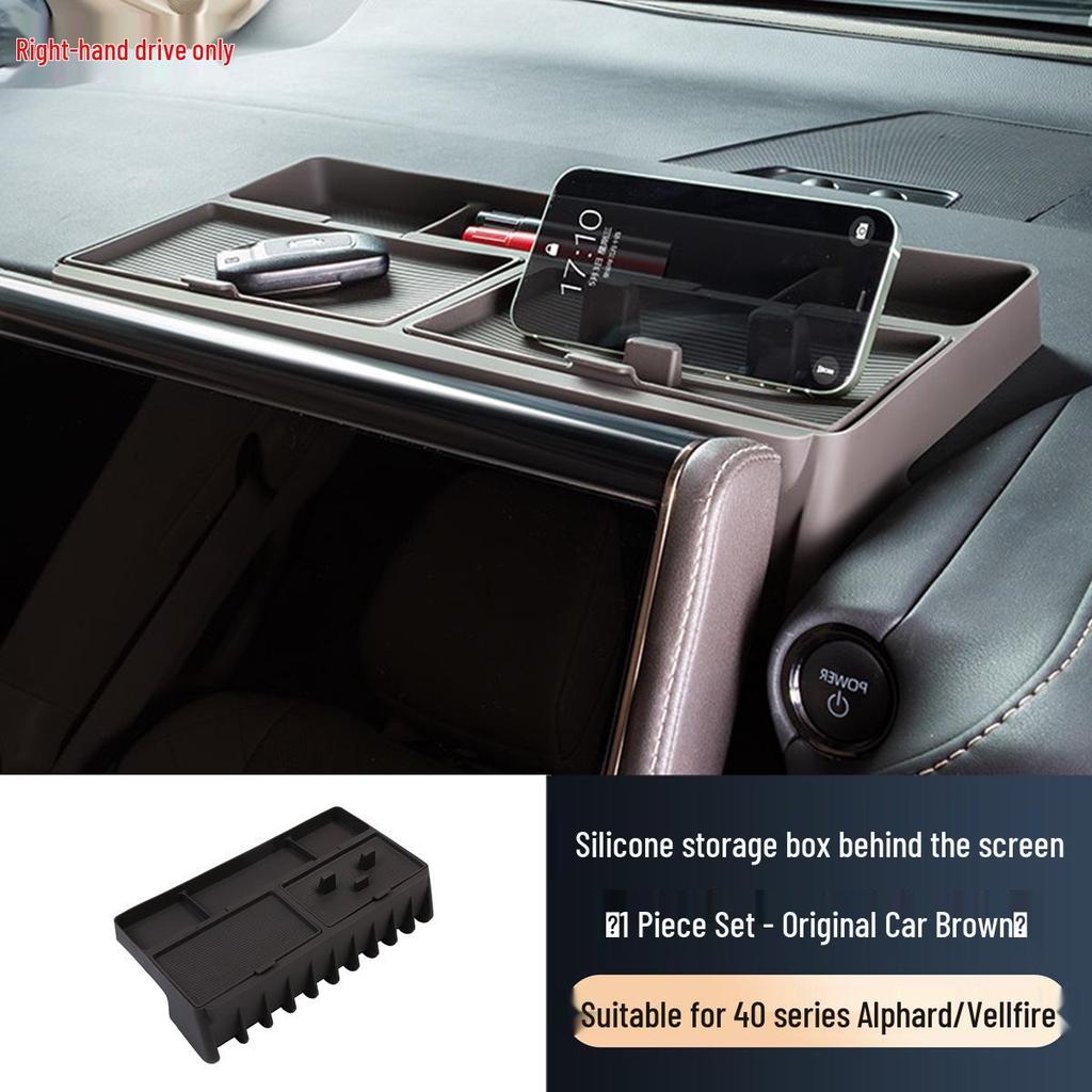 Silicone Storage Mat for 40 Series Alphard/Vellfire Rear Screen