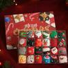 2026 Christmas Cotton Socks Countdown Calendar Funny Snowmen Socks Advent Calendar Kit For Adults Advent Box Holiday Gift