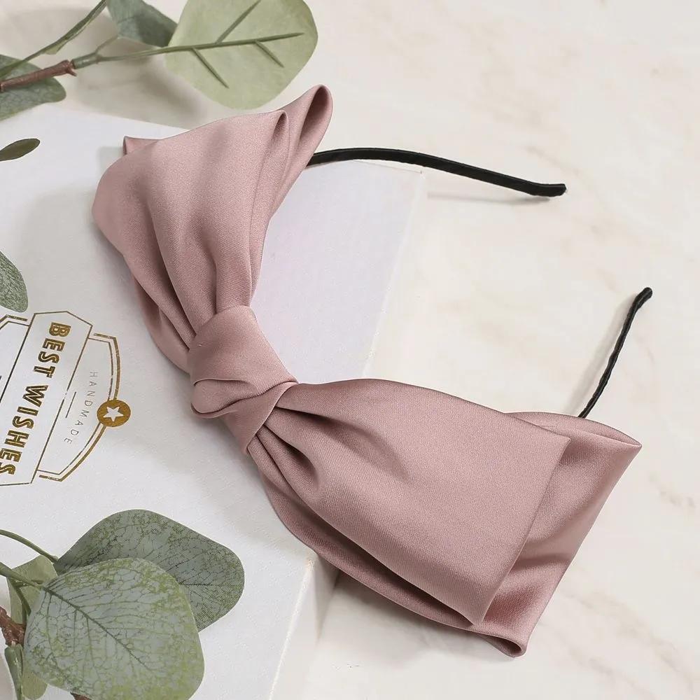 Daily Headband Designer Headband Angel Shushu Satin King Ribbon Hairband Indie Pink Ju Vidastory
