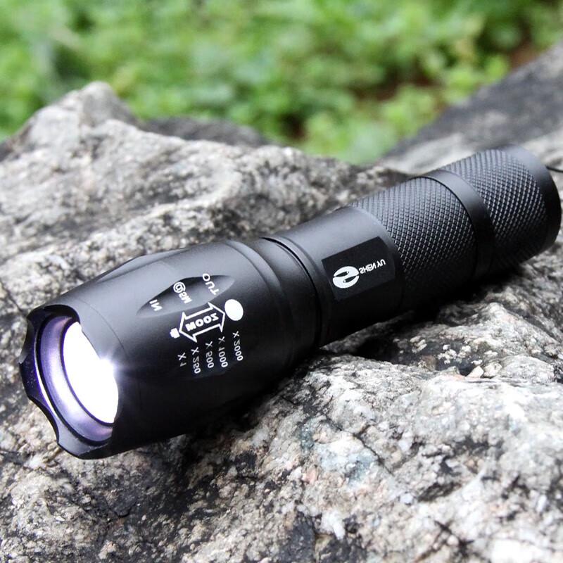 SHENYU Rechargeable LED Flashlight - Super Bright & Zoomable