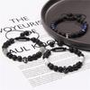 JYL TS Bracelet Men's Skull  Braided Minimalist Attracts Courage & Positive Vibe