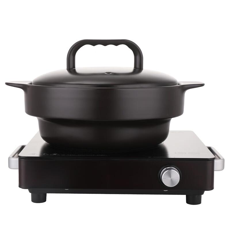 Набор: глиняный горшок и электрическая керамическая плита CHOFOREN