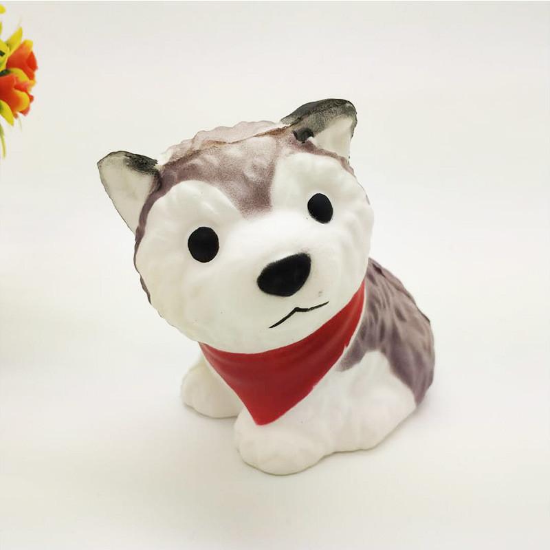 Squishy Dog Plush Toy With Slow Rebound Pu Foam For Stress Relief And Gift Giving