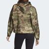 Adidas Originals Casual Camouflage Hooded Jacket Women Jackets Beige ED5816
