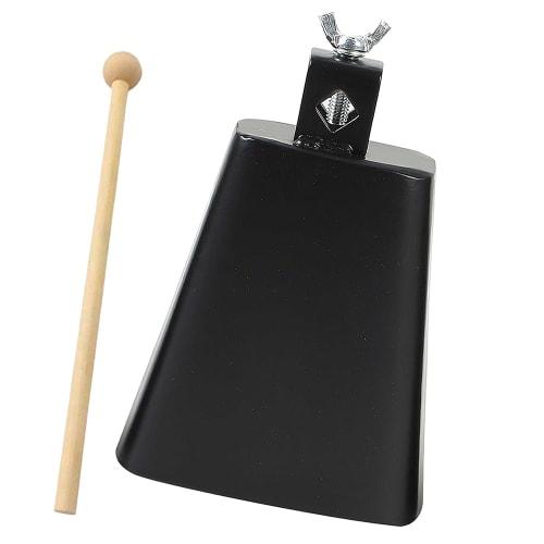 AllBright Cowbell Percussion Bell Drum Percussion Cowbell Instrument (5 inch)
