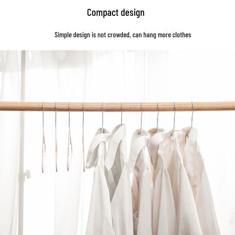 Thickened Non-Slip Stainless Steel Clothes Hanger for Adults