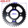 428 Chains 25T/31T/32T/37T/39T/41T/42T/48T 48mm 76mm Rear Chain Sprocket for ATV Quad Pit Dirt Bike Buggy Go Kart Motorcycle