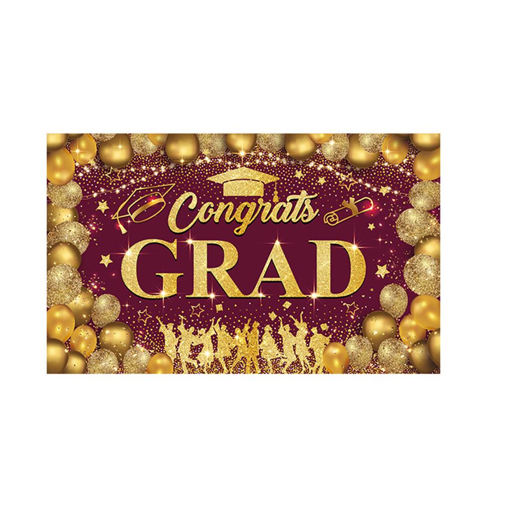 Graduation , Campus Graduation Decorations, Party Banners, Courtyard Ornaments, Background Fabric, Indoor Dining Event