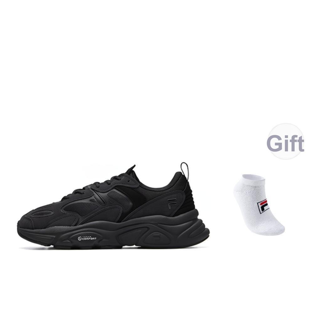 FILA Mars 2 Comfortable Trendy Durable Low-Top Casual Shoes Men sneaker Black F12M141116FBK