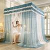 2024 Floor-Standing Double-Layer Palace Style Blackout Princess Mosquito Net with Three Doors