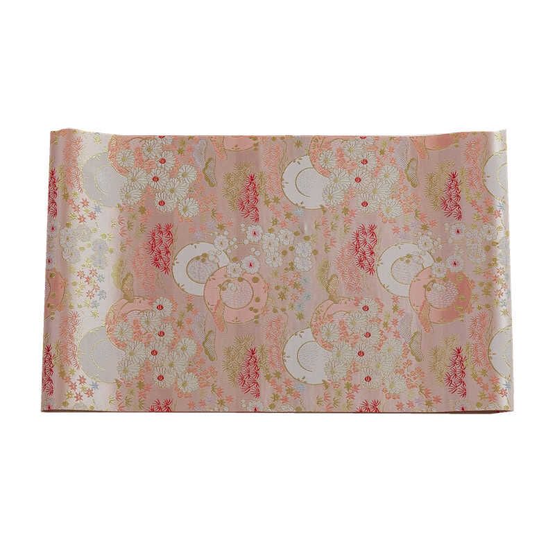 

Waterproof Tea Mat Pastoral Style Pink Table Runner Rectangular Tea Mat Household Coffee Table Fabric Craft Table Mat Restaurant Guesthouse Decoration Pink gold thread Waterproof tea mat 30x90cm