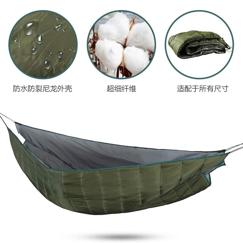 Portable Camping Hammock Sleeping Bag Lightweight Warm Outdoor Hiking Backpacking