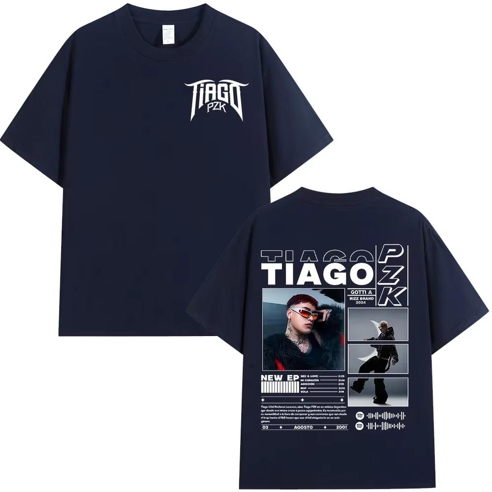 

Rapper TIAGO PZK Gotti A Album T Shirt Unisex Women Hip Hop Fashion Short Sleeve Tshirts Summer Harajuku Oversized Cotton Tshirt 4XL