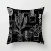 40/45/50cm Cactus Print Throw Pillow Cover Succulent Desert Plant Cushion Cover for Home Sofa Chair Pillow Cover