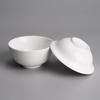 Guroo 4.5-inch Pure White Ceramic Rice Bowl