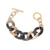 Modern Resin Chain Bracelet Adjustable Bangle for Women Candy Color Wristchain Fashion Jewelry Unique Mother Day Gift