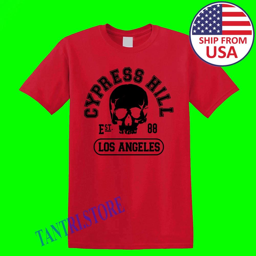 Cypress Hill Est. 1988 Men s Red Size S to 3XL L