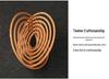 Natural Sandalwood Coil Incense, 2-Hour Burn, Nha Trang Agarwood, Home Aromatherapy, Indoor Use, Tea Ceremony.