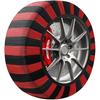 Snow Cloth Tire Snow Chains for Light Easy No Jacking Low Vibration and Tire Chain Regulations Compatible with XS Socks, Chains, Non-metallic,