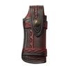 Two Layer Cowhide Scabbard Tool Outdoor Carry Bag Flashlight Belt Loop  Camping Equipment Tool