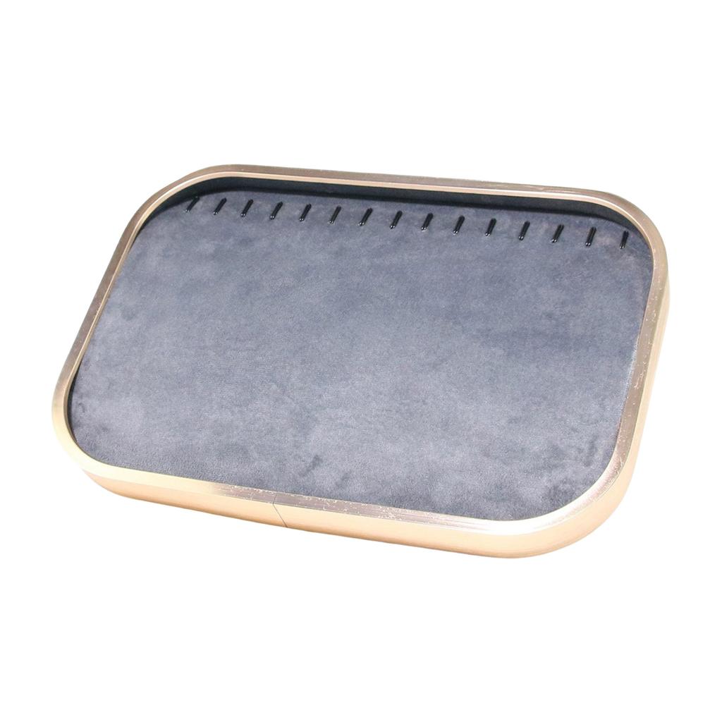 Elegant Jewelry Tray Organizers for Drawer Stackable Storage Case Home Accessory for Stylish Personalize Adornments