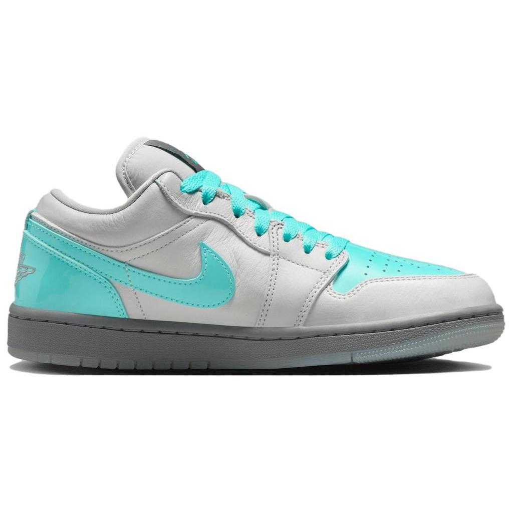 Dámské tenisky Air Jordan 1 Low SE Polaroid Teal Photon-Dust Aurora-Green HQ3599-025