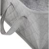 Basics Clothing Storage Case Box Foldable Non-woven Fabric Gray L Size Set 3