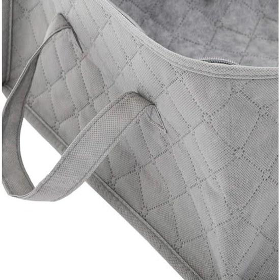 Basics Clothing Storage Case Box Foldable Non-woven Fabric Gray L Size Set 3