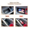 Door Handle Tray Organizer For Mazda MAZDA3 Mazda CX-30 Door Storage Pocket ABS Car Storage Box Front Door Handle Accessories