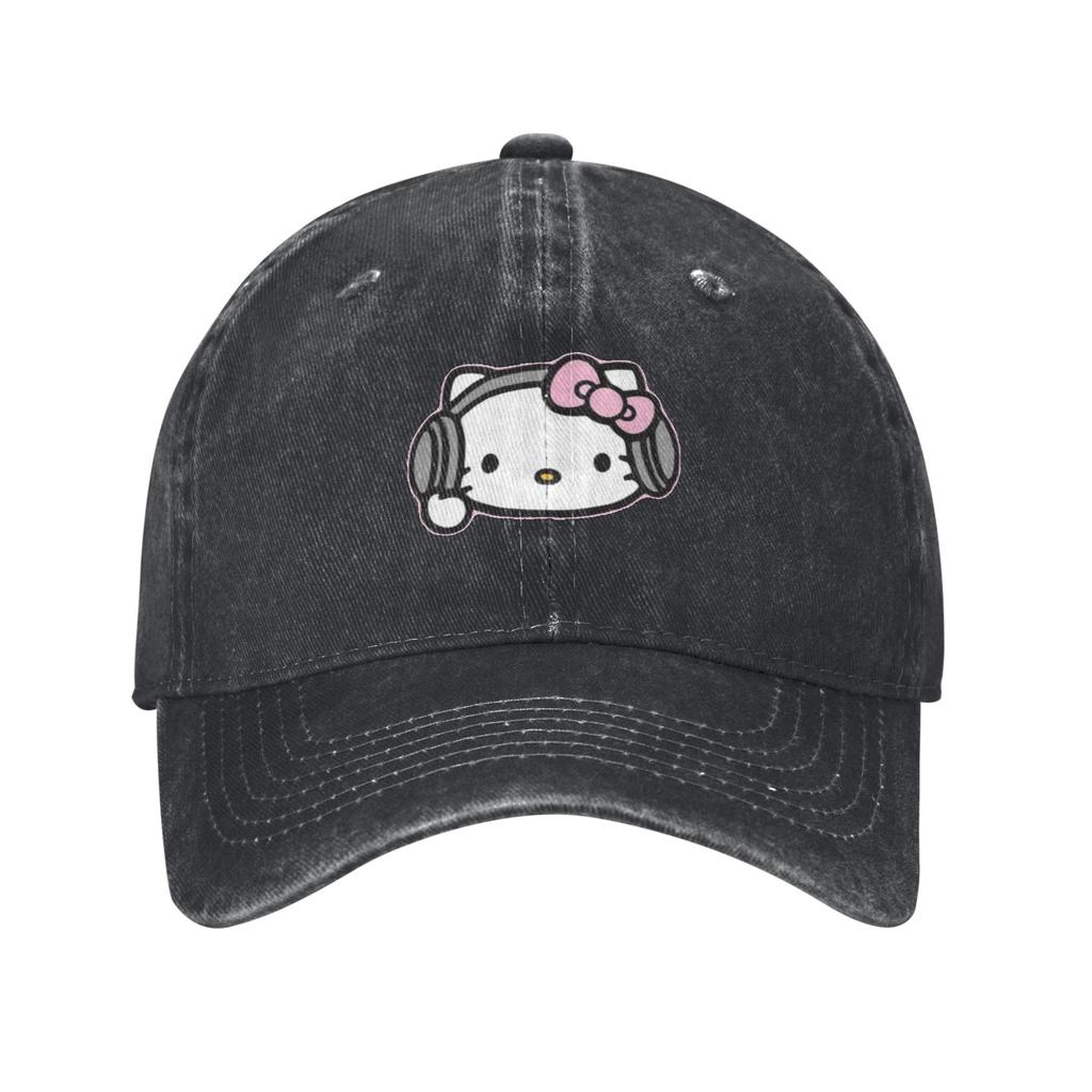 Sommer Freizeit Baseballkappe Hello Kitty Outdoor Sport Truckerhut Für Männer Erwachsene Atmungsaktiv y2k Lustige Baseballkappen