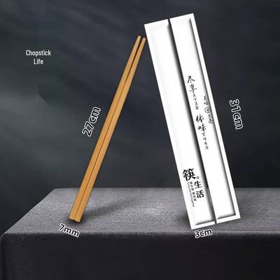 Palillos Desechables de Bambú Xihe
