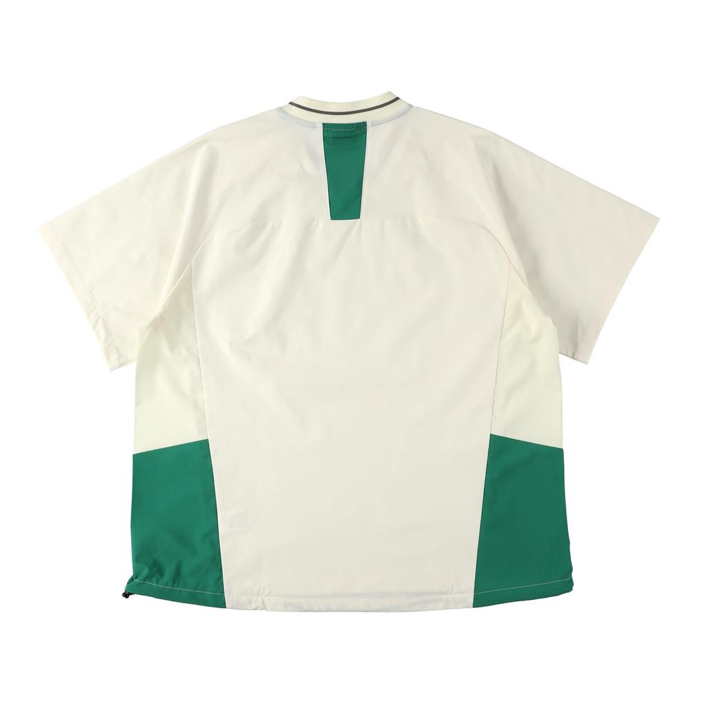 Spazio Soccer V-Neck Short Sleeve Tracksuit, Beige (28)