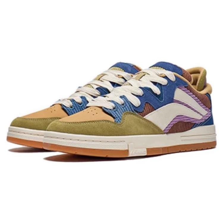 New LINING Weiwu Wave Pro Skate Shoes 'Multicolor' AECT047-1