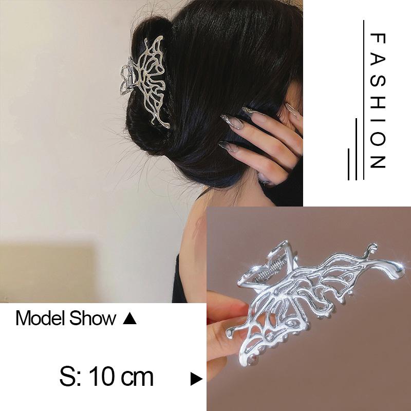 30 Stiluri Clip Mare Tip Gheară Pentru Păr Pentru Femei Accesorii de Păr Trend Metal Auriu Argintiu Punk Geometric Fluture Perle Clemă de Păr
