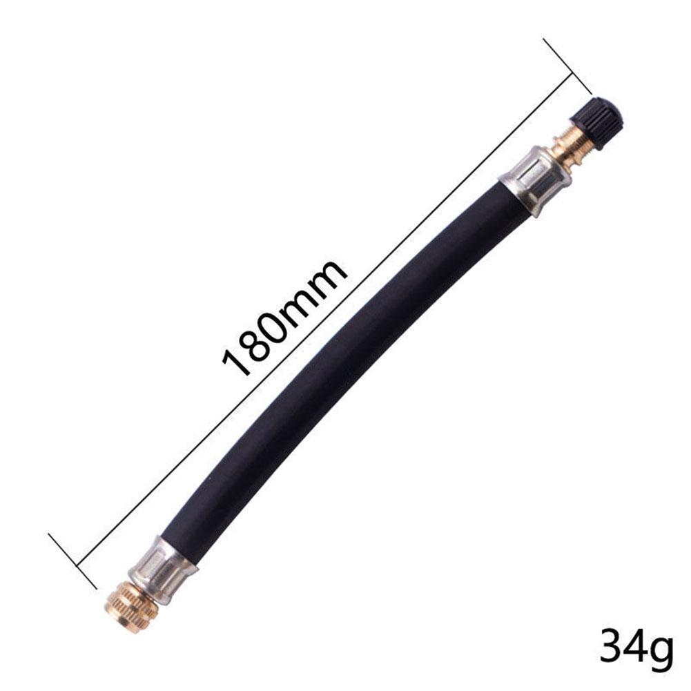 Tire Valve Stem Extension Adapter with Rubber Hose 100/130/150/180/210mm