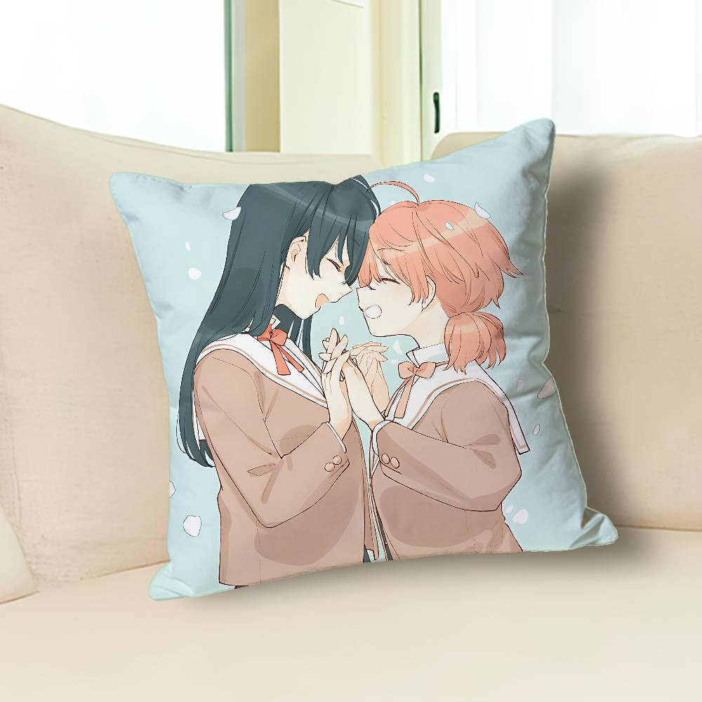 Manga B-Bloom Into Yous-S Pillow Cases for Bedroom Living Room Sofa Home Decor Polyester Cushion Cover with Zipper
