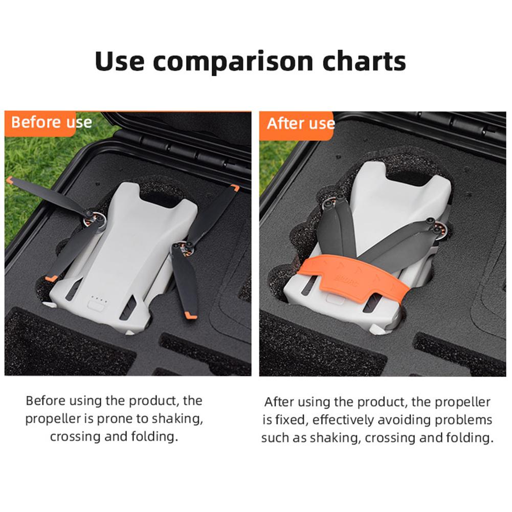 Propeller Protective Holder Portable Propeller Holder Mount Blade Fixed Guard Drone Accessories for Mini 3/Mini 3 Pro