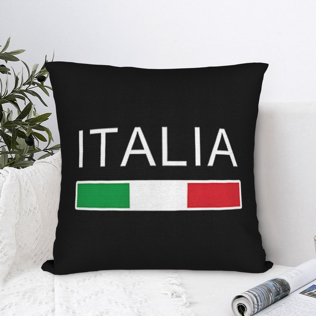 Italia Flag Italian Italy Italiano Pillow Case Fashion Pillow Cover Comfy Pillowcases For Wedding Party Home Decor