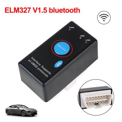 Rilevatore Bluetooth V1.5 Adattatore Interfaccia ELM327 OBD2 Lettore di Codici Per IOS/Android Accessori Auto Scanner Diagnostico Auto