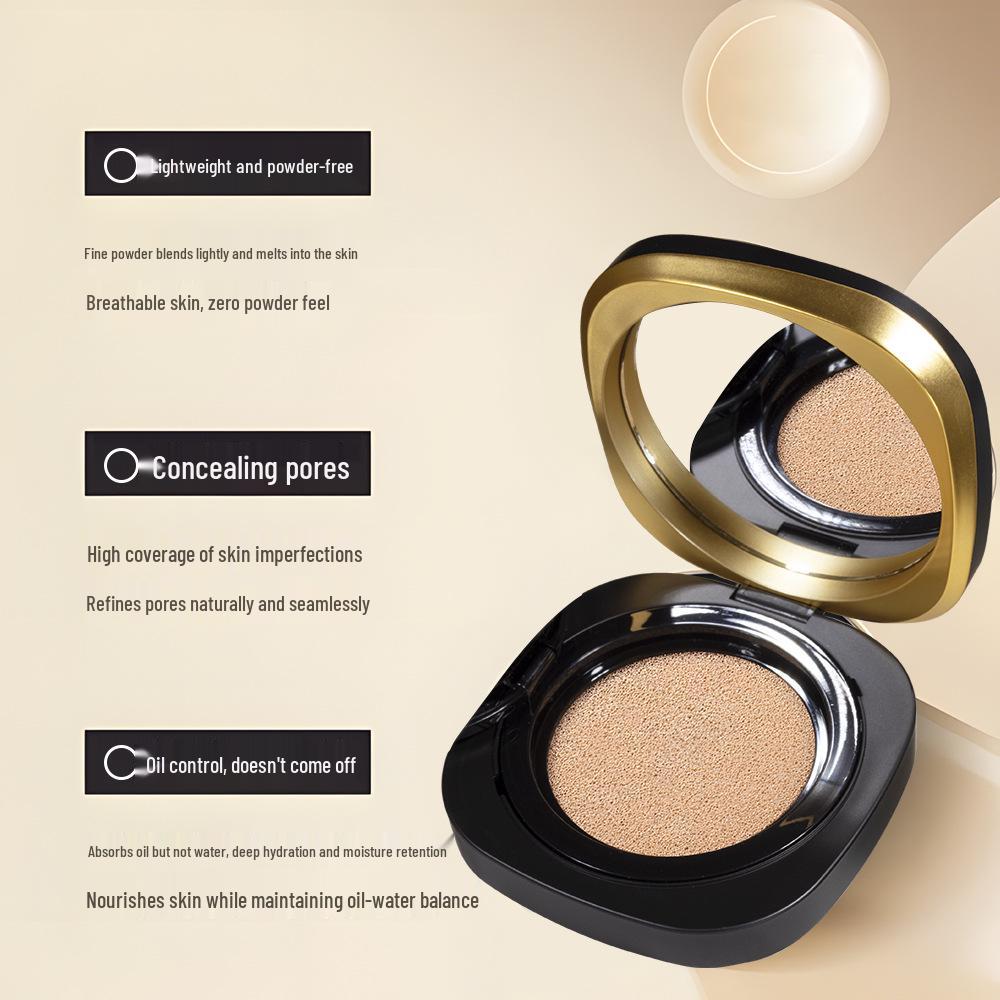 AG Water Light Milk Moist Cushion Foundation - Asian Skin Tone, Thin, Non-Caking, Long-Lasting