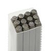 12-teiliges Metallstempel-Prägestempel-Set 1/8'' (3mm) Herz- und Tierstempel-Set Stempelwerkzeug zum Prägen von Metall, Leder, Holz