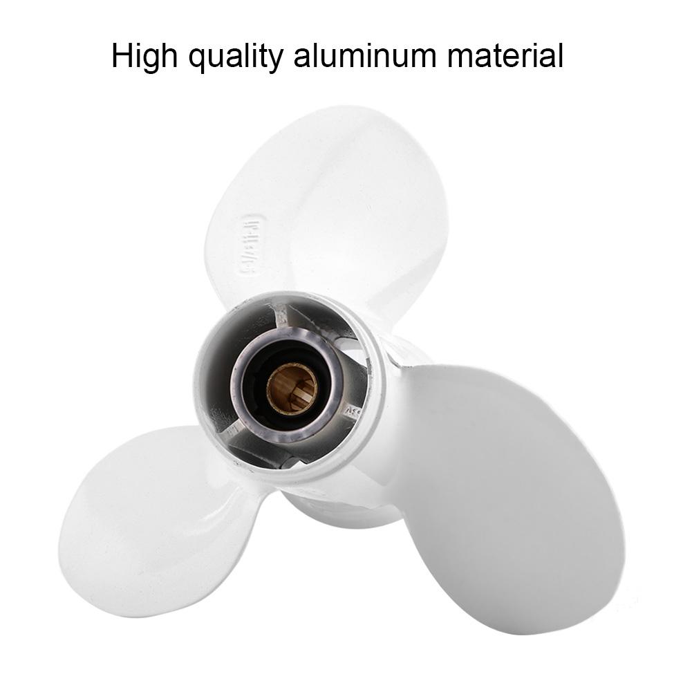 9 1 4 x 11j for Yamaha 9.9 15 20HP 3 Blade Aluminium 8 Spline Propeller