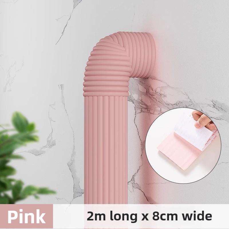 2M Winter Thermal Foam Insulation Tape for Water Pipes Self-adhesive Anti-freezing Anti-collision Protective Strip for Outdoors