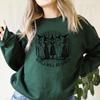 Funny Witch Sweatshirt for Girls - Halloween Edition