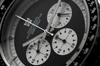 [HYAKUICHI 101] No.13 Hyakuichi Classic Chronograph No Date Center Chrono Black Panda
