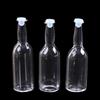 3Pcs 1: 12 Dollhouse Miniature Glass Bottle Kitchen Living Room Accessories