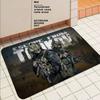 Game Escape From T-Tarkov Bathroom Mat Non-Slip Laundry Room Mat Laundry Decor Balcony Child Living Room Toilet Rug